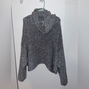Free People Oversized Turtleneck Sweater